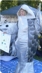 Jasmine's salmon costume